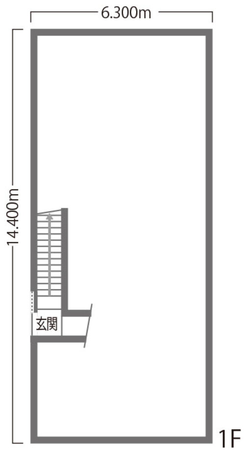 内田建設 豊橋市　LDKのコーナーサッシがポイント 1階