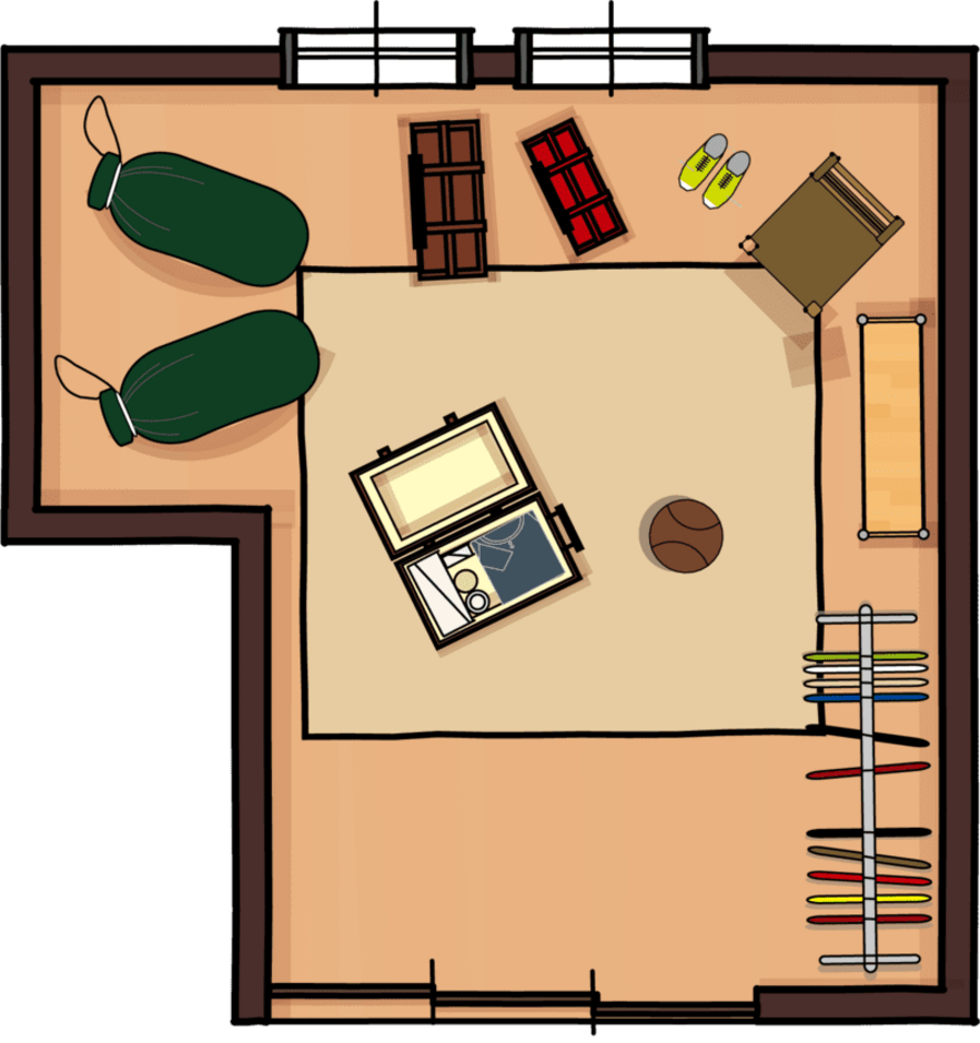 大和建設／BinO西尾南 BinO【PEEAKS】セカンドリビングで家族がつながる26.5坪の家 床下収納