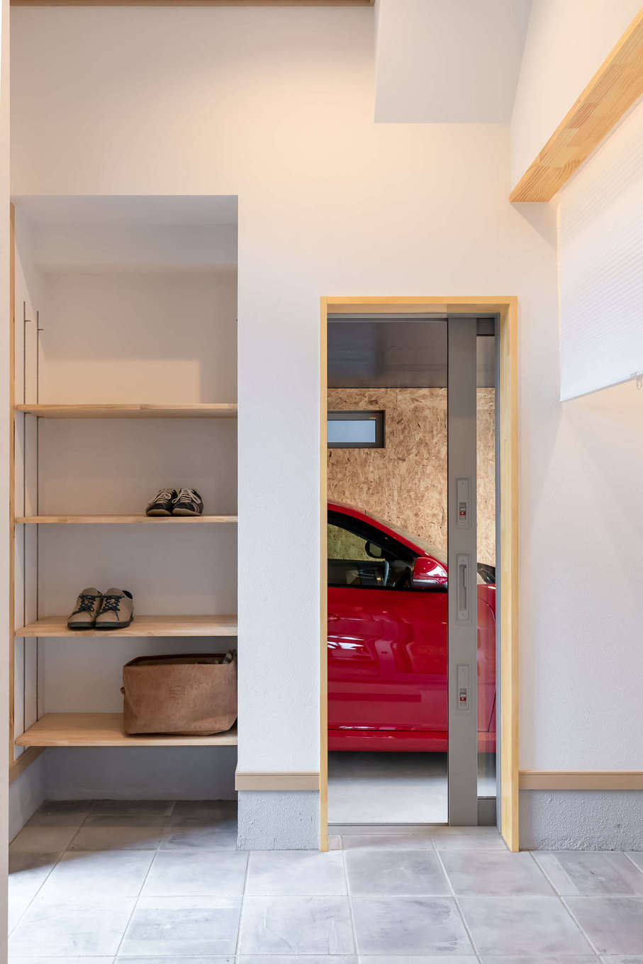 【ガレージハウスの施工例】