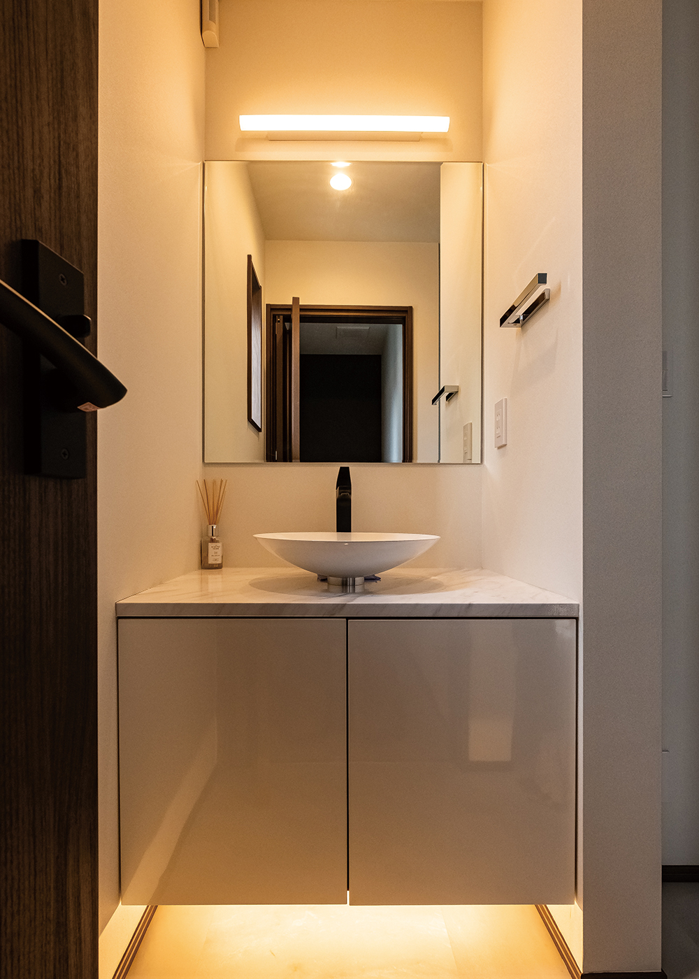 -delphi- デルフィ（藤井建築事務所） 【デザイン住宅、高級住宅、建築家】手洗い場