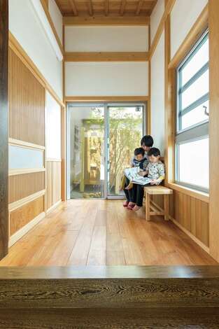 光と風を存分に取り入れた健やかな家