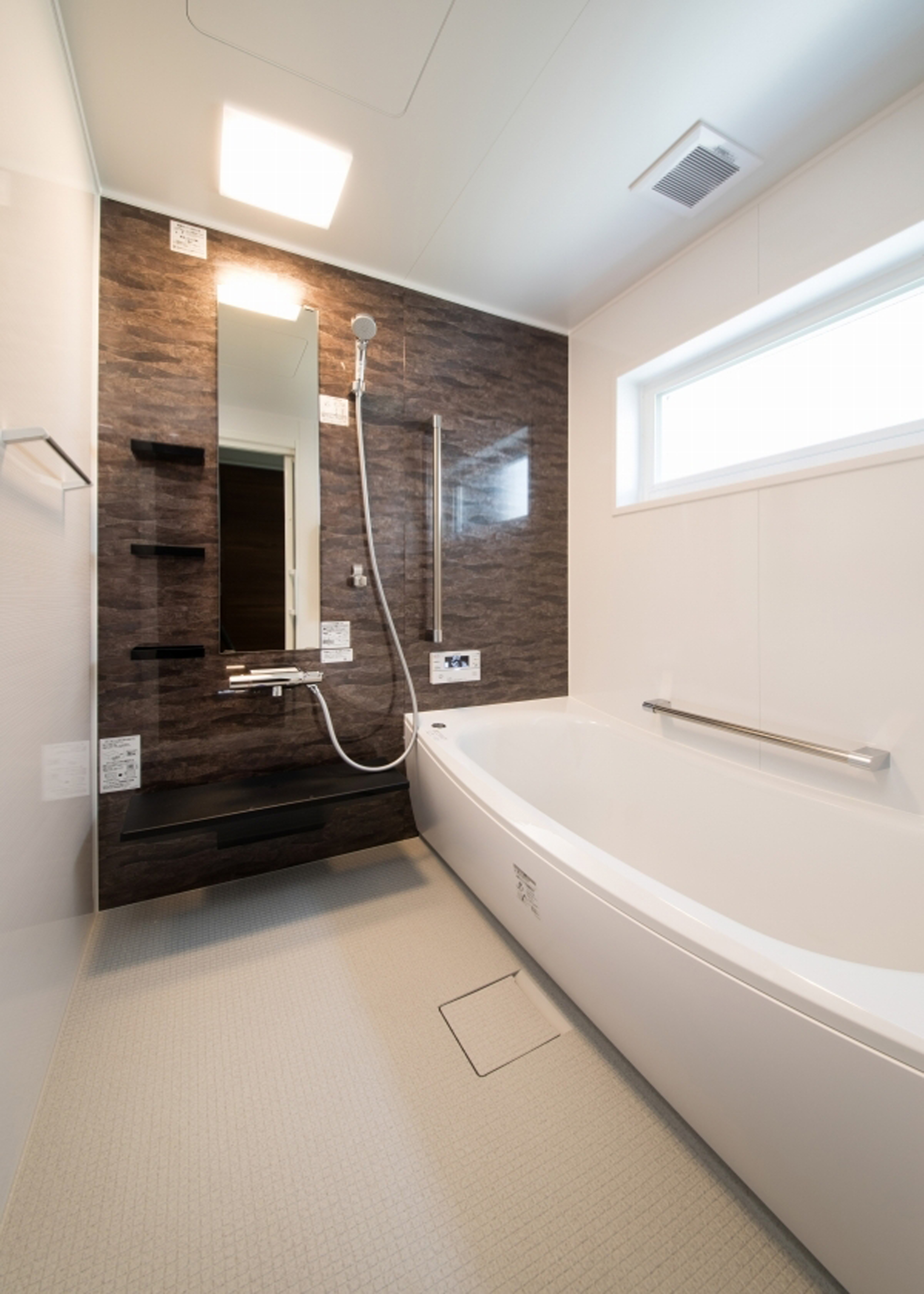 小幡建設【夫婦で暮らす、間取り、平屋】お風呂