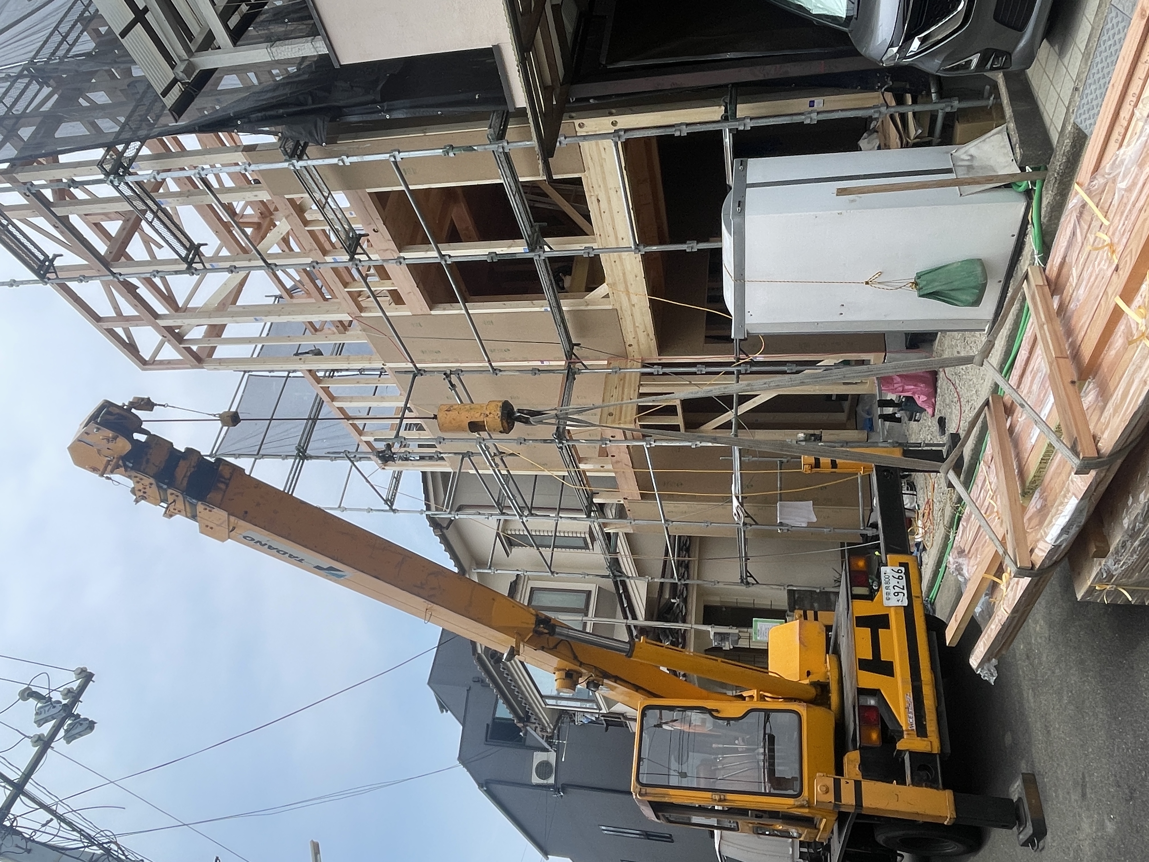  「職人技を間近で体感！八尾市モデルハウス建築中見学会」