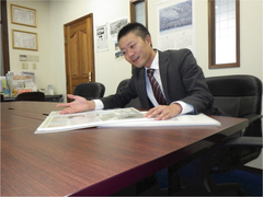 営業　岩口靖征さん