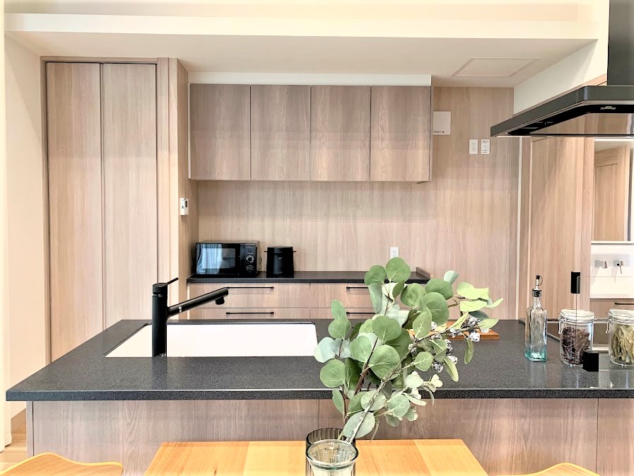 ミサワホーム静岡【収納力、平屋、スキップフロア】インテリアに馴染むおしゃれなキッチン