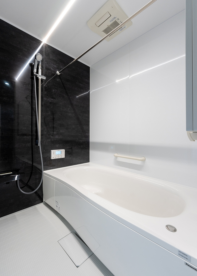 ラグジュアリーなバスルーム