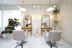 アットホームな雰囲気の店内