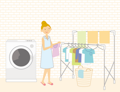 ランドリールーム…わが家流でストレスのない生活を！のイメージ