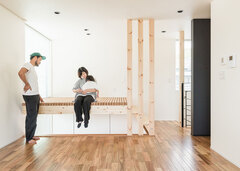 シンプルながらもこだわりがつまったLDK