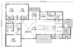 平屋の利便性＋家事ラク間取りで共働き夫婦が叶えたゆとり生活