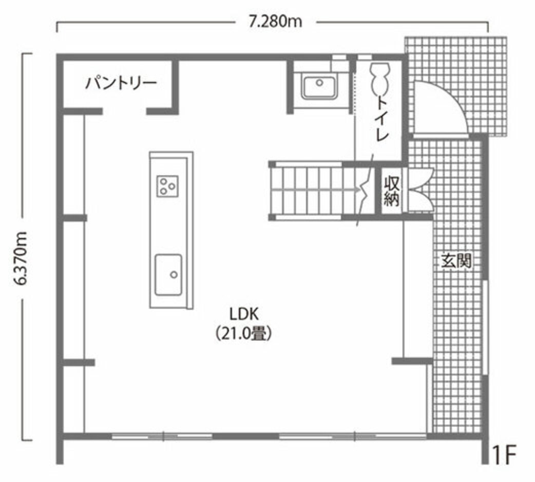 SEIEN ARCHITECT 27坪の子どもと愛犬がのびのび遊べる間取り 1F