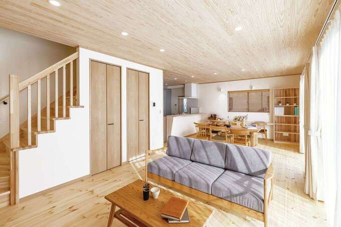 住まいるコーポレーション【収納力、自然素材、間取り】