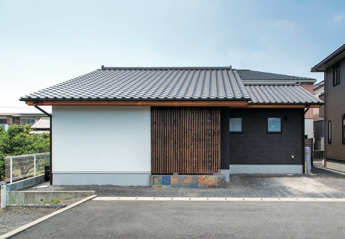 京都町家風の外観