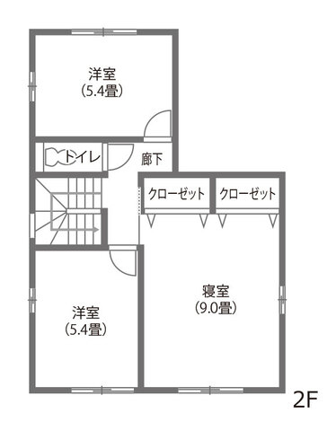 ナイスホーム 動線と素材にこだわったシンプルモダンな長期優良住宅 2階