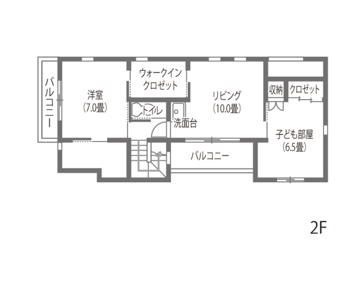 藤田工務店 三世帯が快適に過ごす二世帯住宅 2階