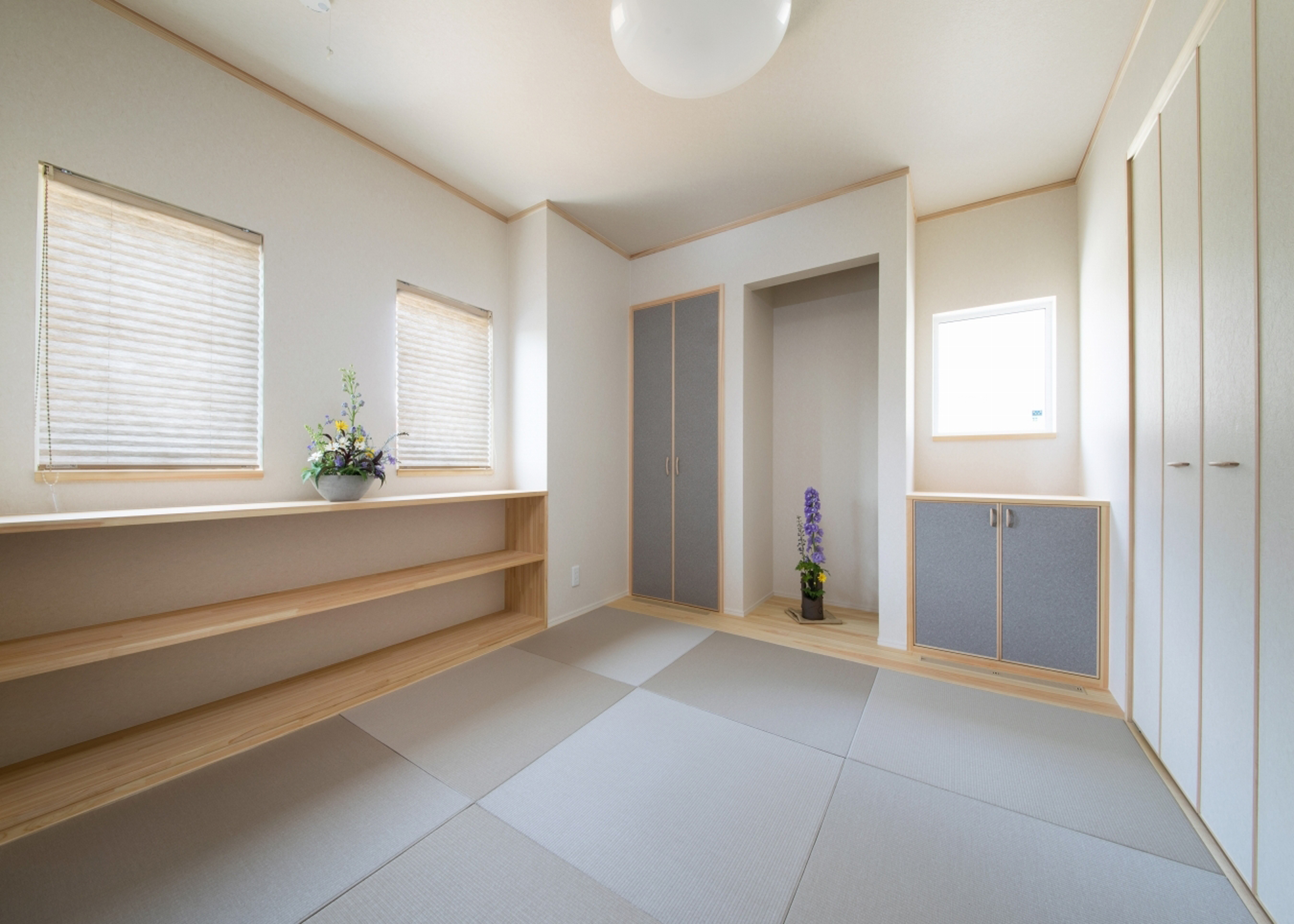 小幡建設【夫婦で暮らす、間取り、平屋】和室