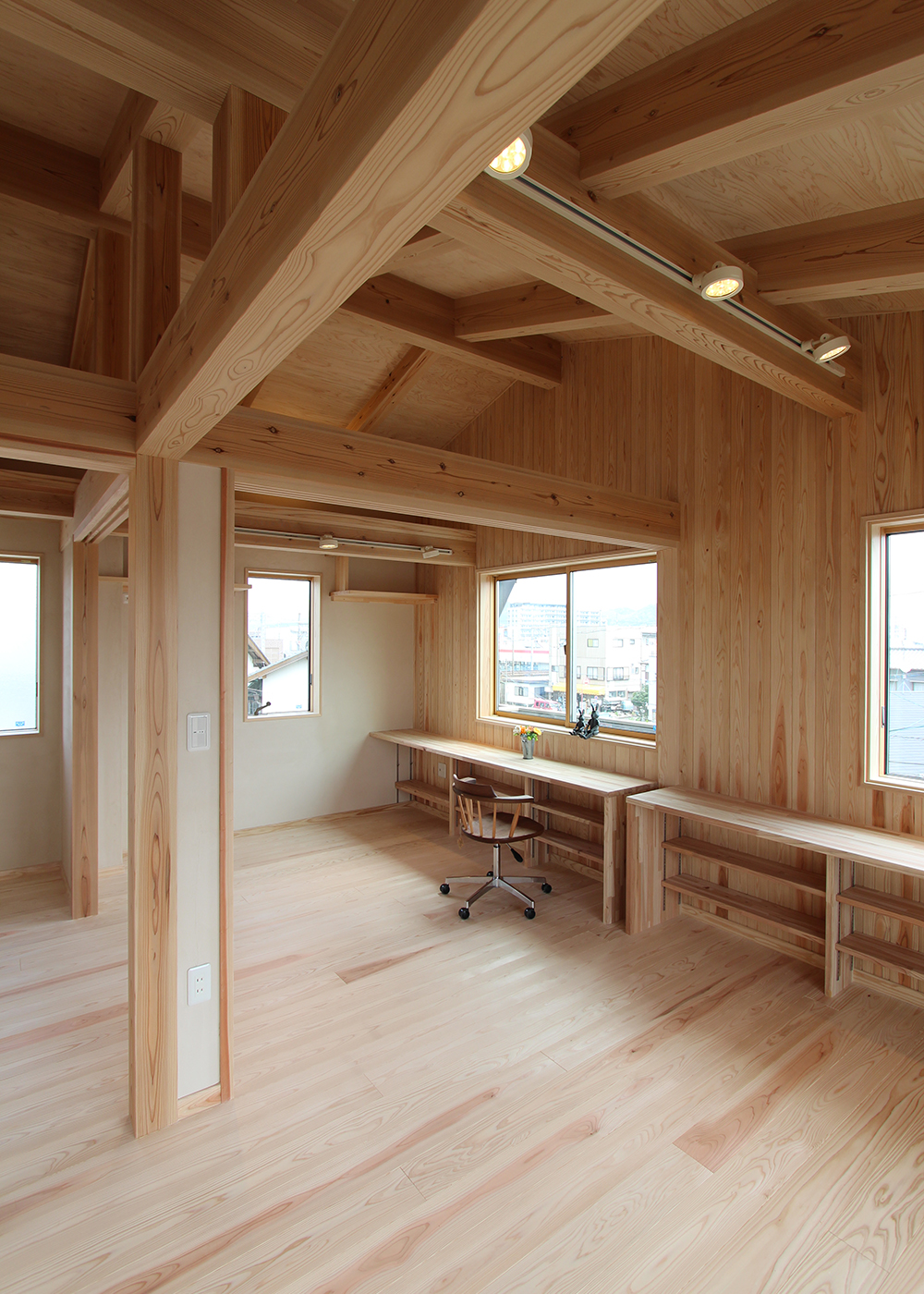 アクトホーム【自然素材、省エネ、間取り】子供部屋は将来的に可変性が効く設計に