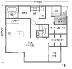 充実した収納ですっきりと。ホテルライクな住まい