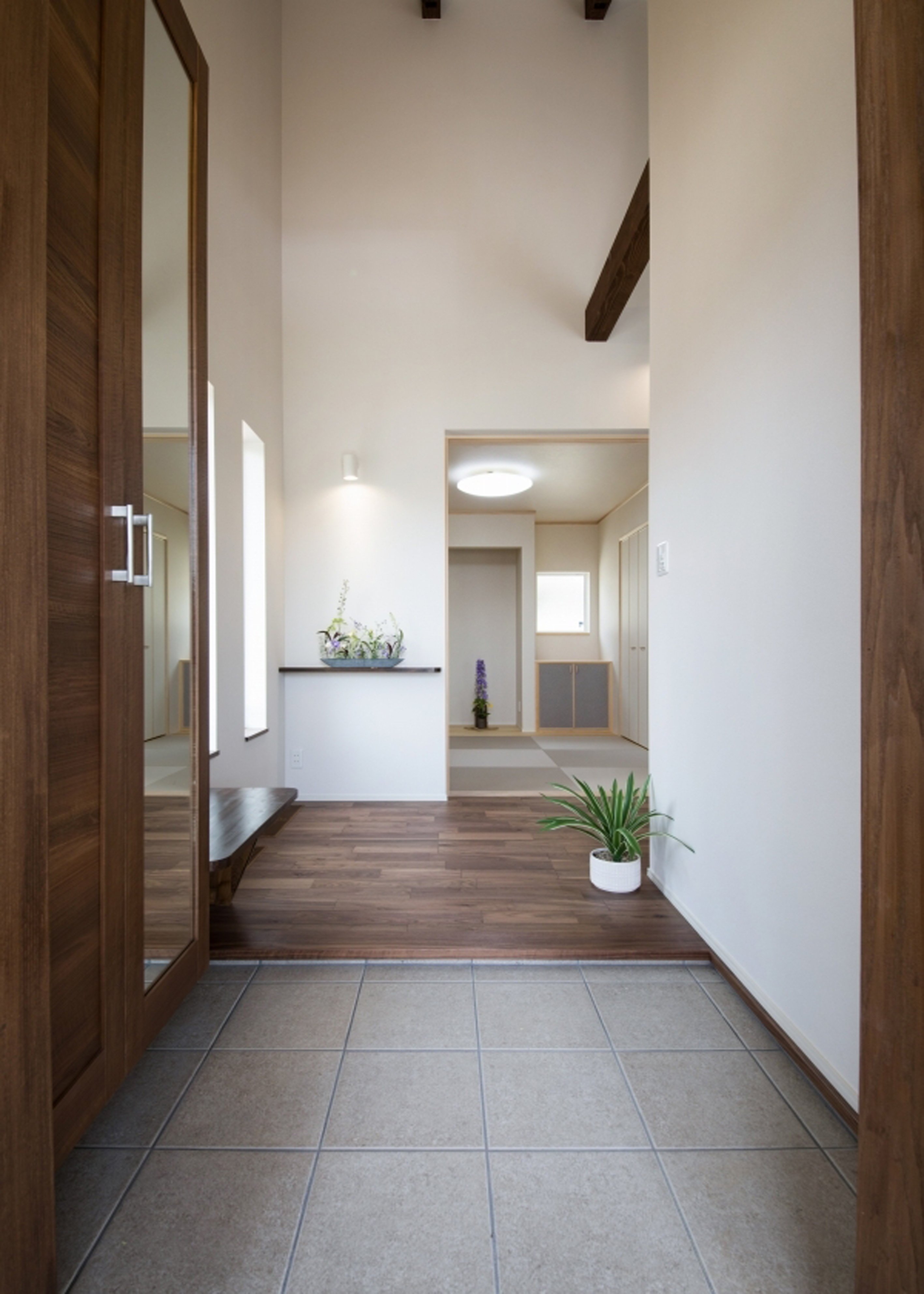 小幡建設【夫婦で暮らす、間取り、平屋】玄関