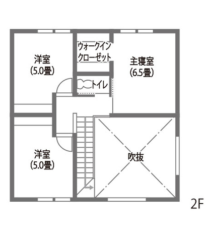 DAITOKU（大得工務店） 高すぎる性能よりデザインとコスパ重視！2000万円台の家 2階