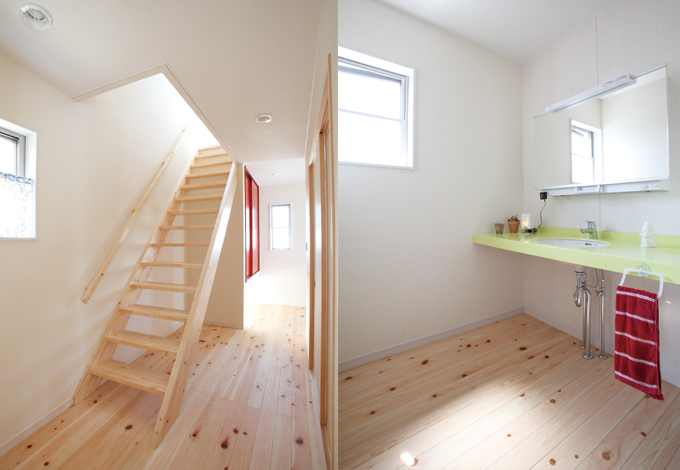 家族の笑顔が自然に集まる　重量木骨・SE 構法の家