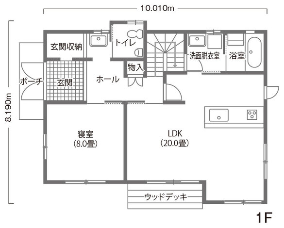 明城 床も壁も国産無垢材の空間で過ごす毎日が癒やし 