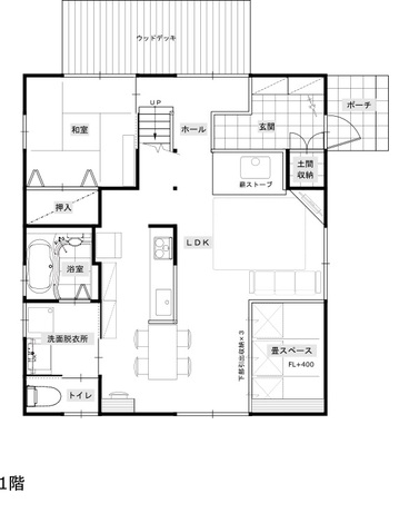 サイエンスホーム 自然との一体感を楽しむ「ひのきづくし」の家 