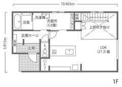 駅近の市街地でも、家族がのびのび暮らせる家