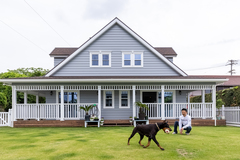 愛犬と心地よく暮らす憧れのアメリカンハウス