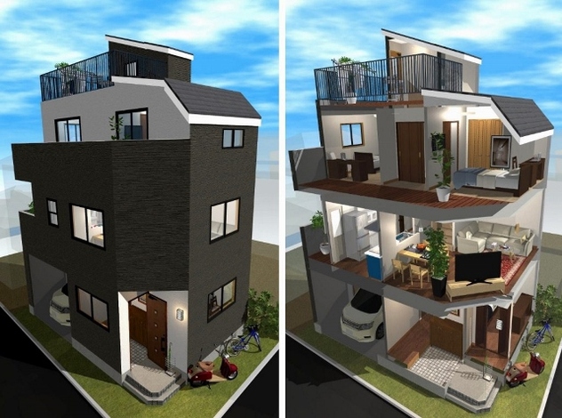 建築システム（狭小住宅専門店）【0円サポートその2：プラン提案】