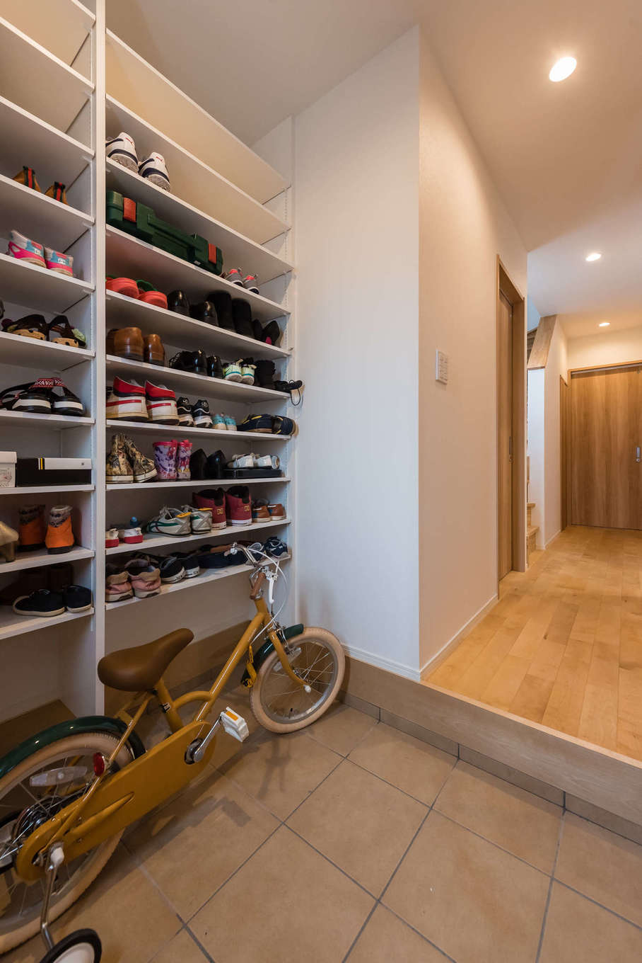 芹工務店【子育て、自然素材、省エネ】玄関