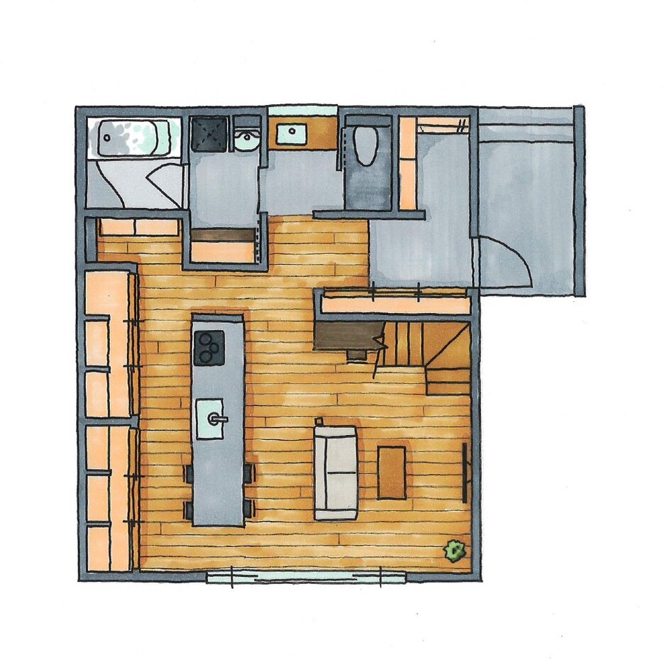 住家 JYUKA 愛のこもる家 １階