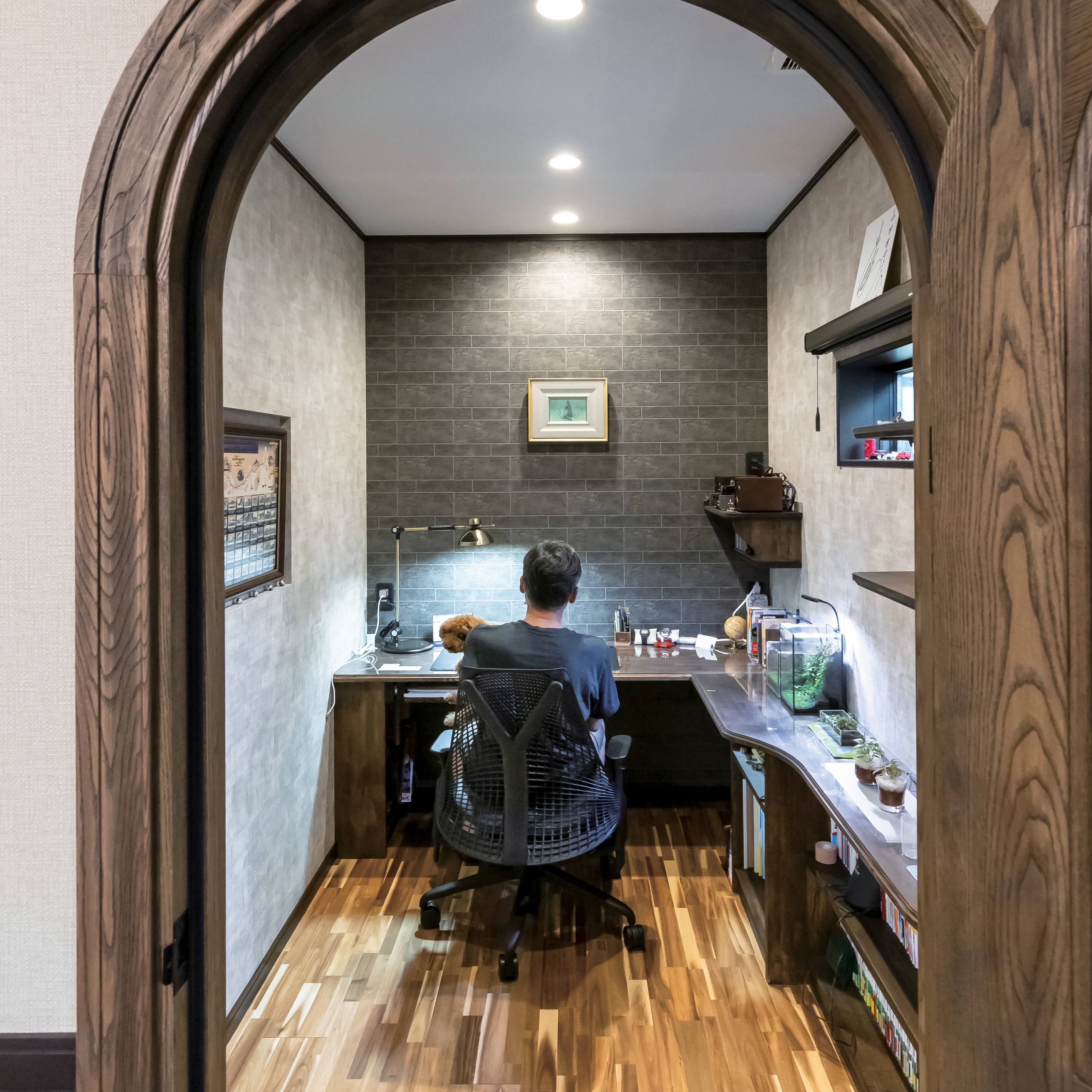 夫妻それぞれの趣味部屋