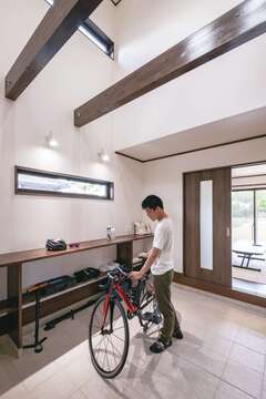 35.00坪｜自転車と暮らす。 サイクルスペースがある家