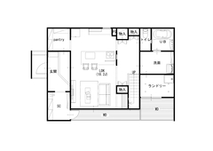 暮らしに寄り添う動線でストレスフリーな住まい