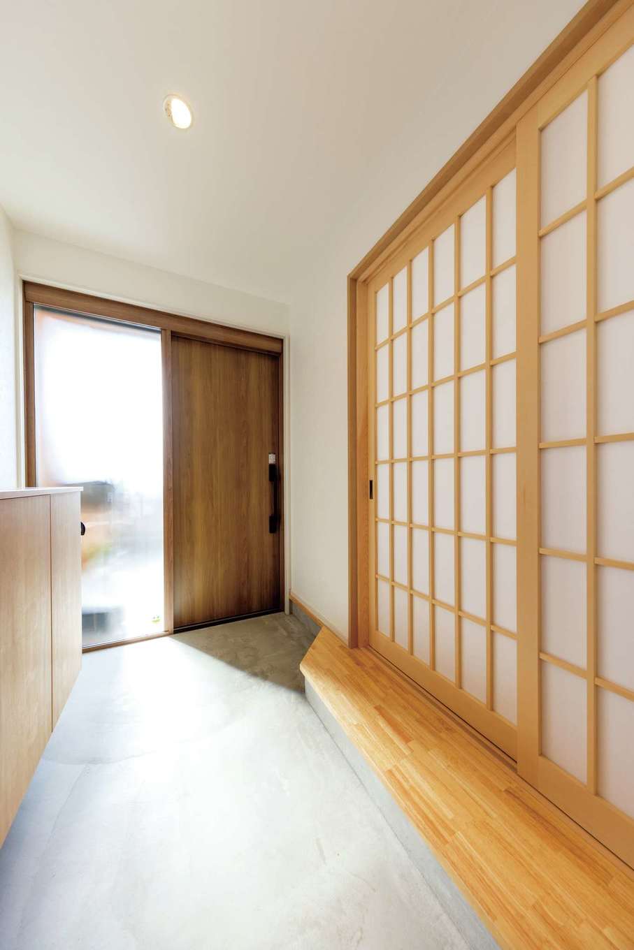 内田建設｜孫たちが来た時のために土間玄関は広めに