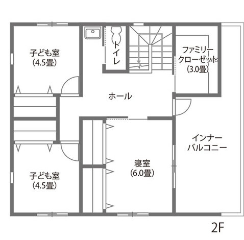 irohaco（アヴァンス） 間取りもコストも妥協なし！無理なく自由設計＆高品質の家を実現 2階