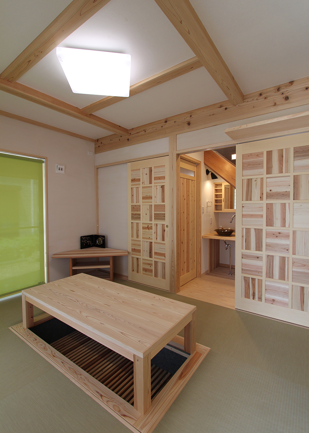 アクトホーム【自然素材、省エネ、間取り】和室には掘りごたつを設置