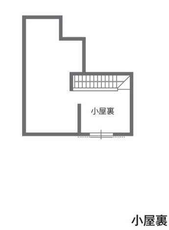小屋裏