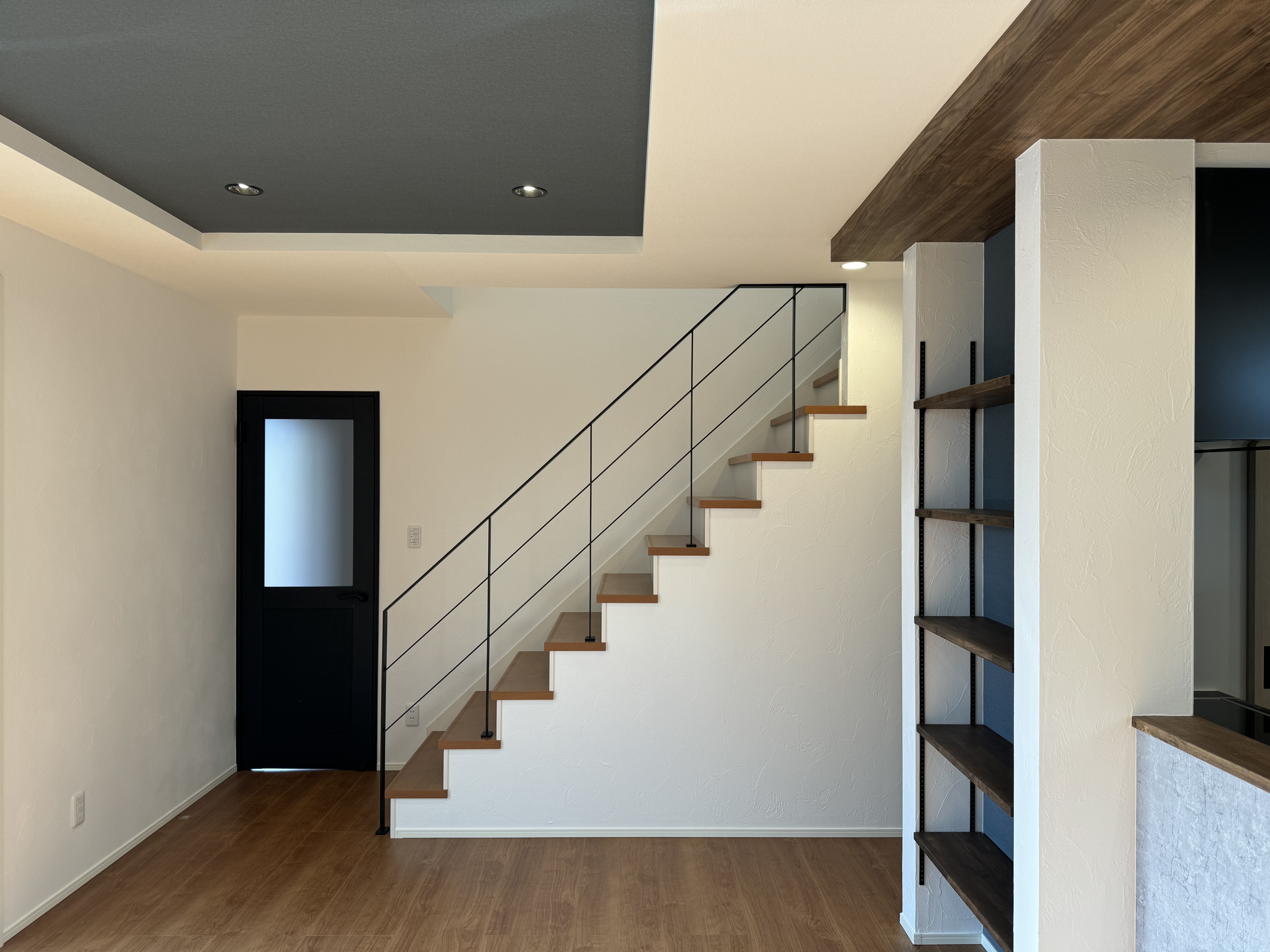 アイアン階段手摺