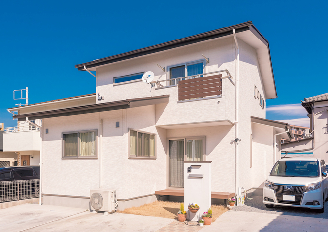 ご主人の希望は、子ども達と遊べる庭があること