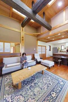 36坪2LDK数寄屋造り内土間のある平屋の家