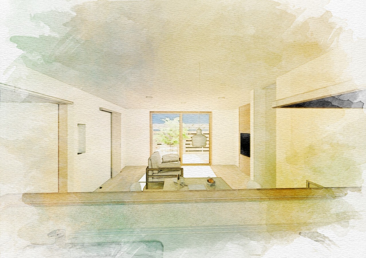 ゆったりLDK空間