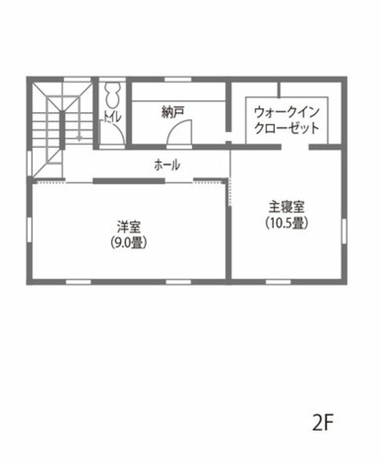 ナイスホーム 33坪│回遊動線で家事ラク＆ピットリビングのある家 2階