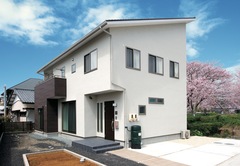遊歩道沿いに桜並木が続く好立地