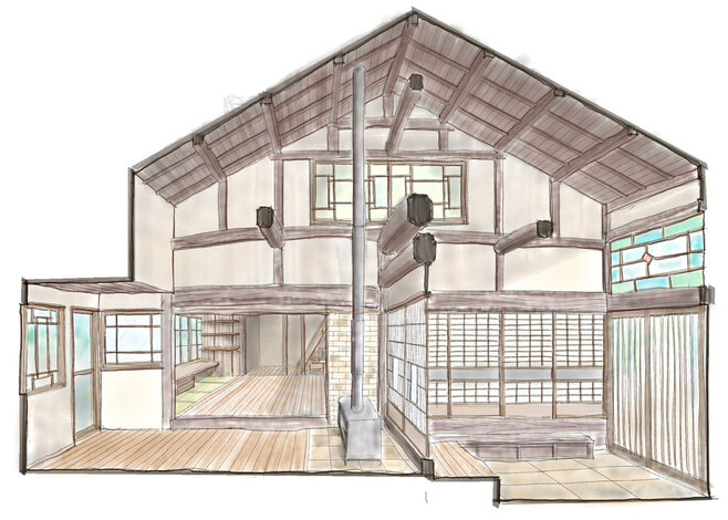 瀧建設 一級建築士事務所 受け継がれた歴史と現代的な快適・便利を融合、築140年の古民家リノベ 画像14