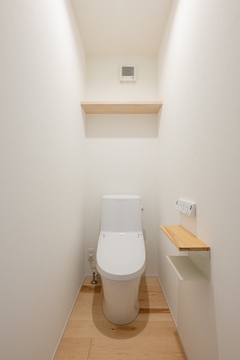 壁紙は白でスッキリ