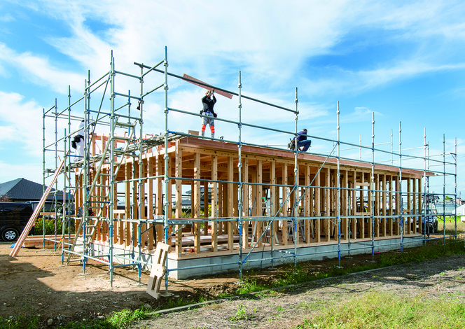 サイエンスホーム【地鎮祭、着工、上棟】