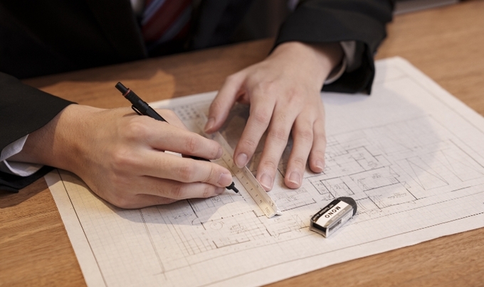 平屋ファクトリー（ランド・フォレスト）【設計士と打ち合わせ】