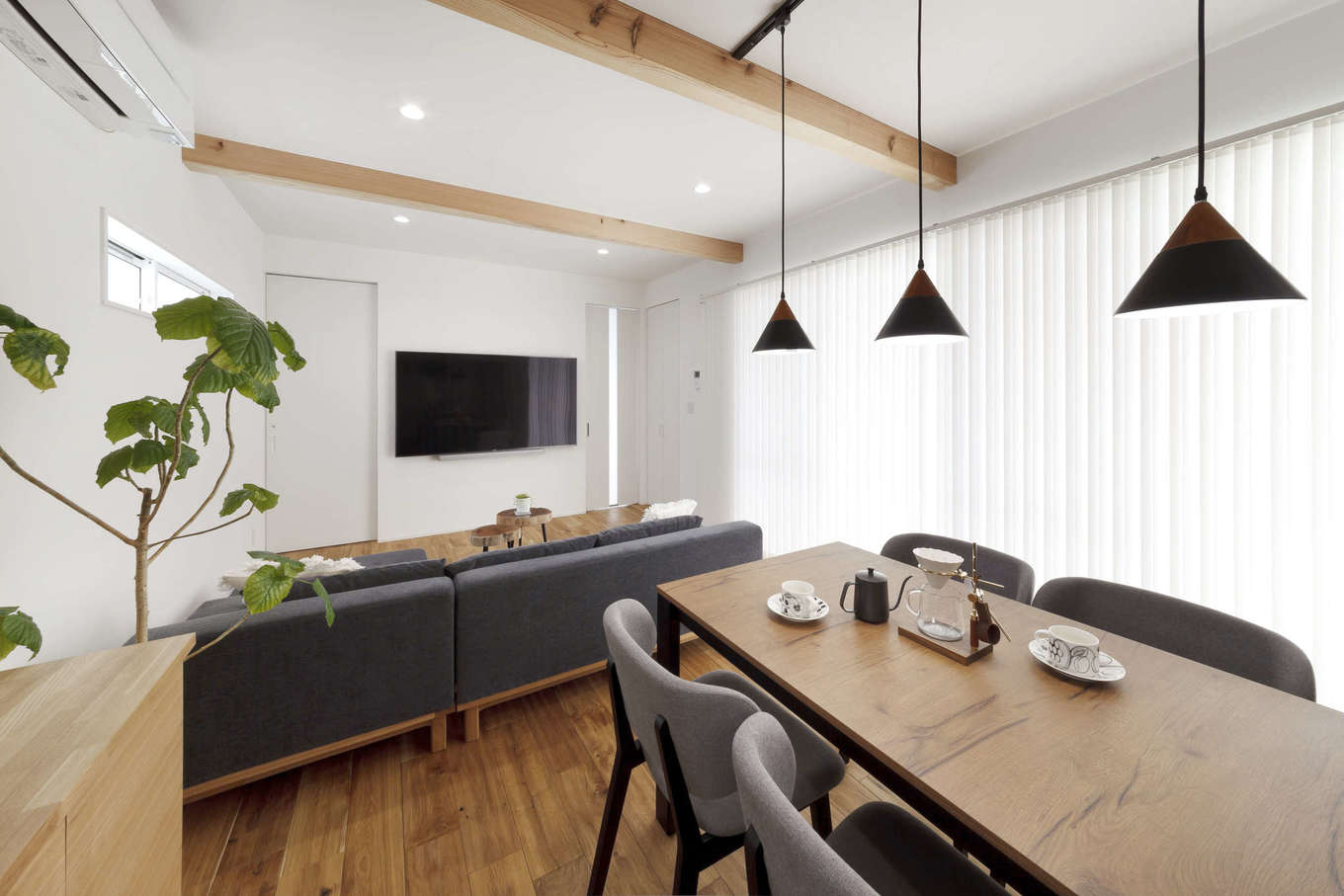 フジモクの家（富士木材）【自然素材、間取り、平屋】